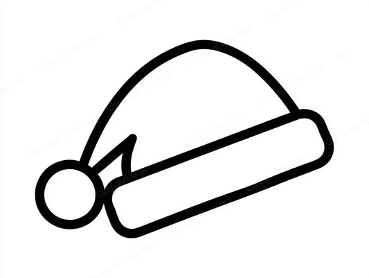 Santa Hat Vector Graphic preview