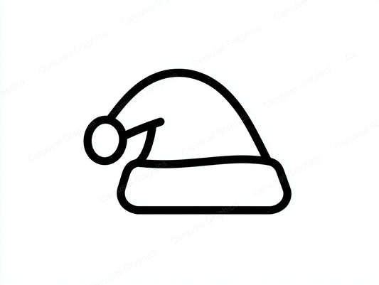 Santa Hat Vector Graphic preview
