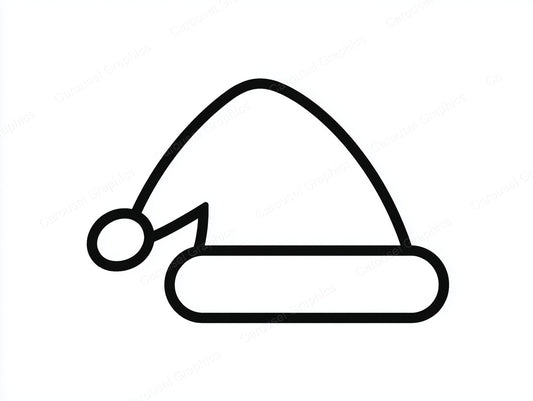 Santa Hat Vector Graphic preview