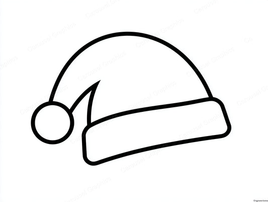 Santa Hat Vector Graphic preview