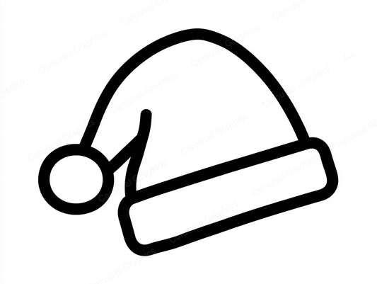 Santa Hat Vector Graphic preview