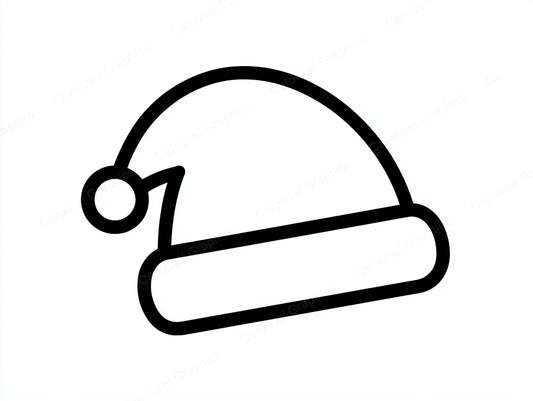 Santa Hat Vector Graphic preview