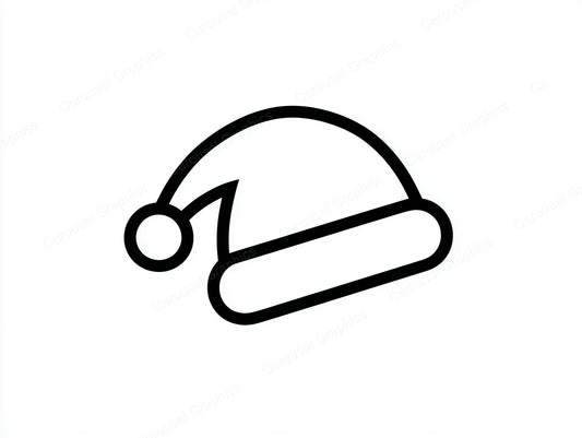 Santa Hat Vector Graphic preview