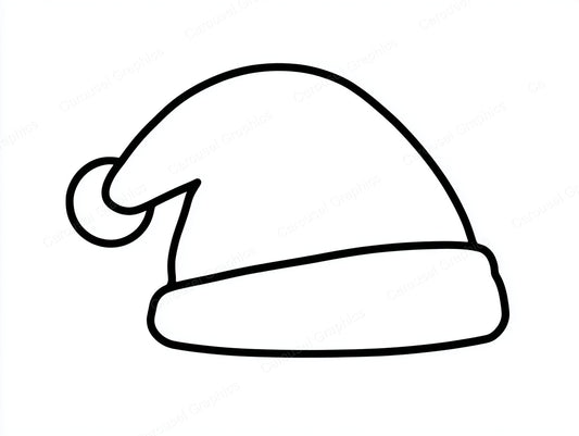 Santa Hat Vector Graphic preview