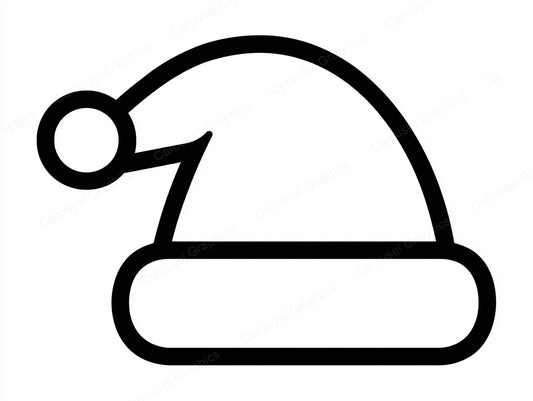 Santa Hat Vector Graphic preview