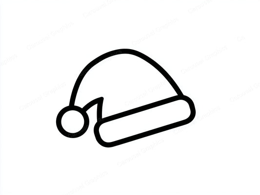 Santa Hat Vector Graphic preview