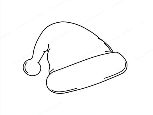 Santa Hat Vector Graphic preview