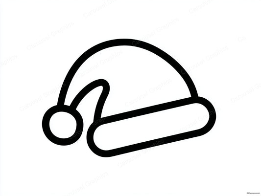 Santa Hat Vector Graphic preview
