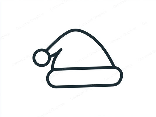 Santa Hat Vector Graphic preview