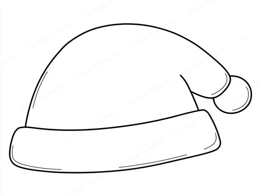 Santa Hat Vector Graphic preview