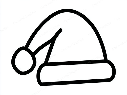 Santa Hat Vector Graphic preview