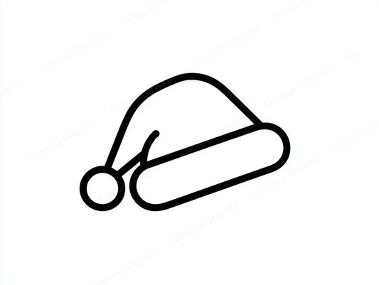 Santa Hat Vector Graphic preview