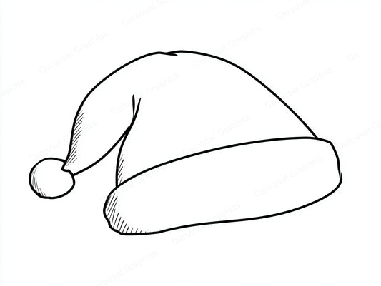 Santa Hat Vector Graphic preview