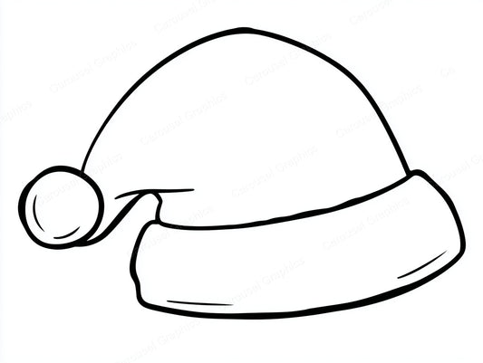 Santa Hat Vector Graphic preview