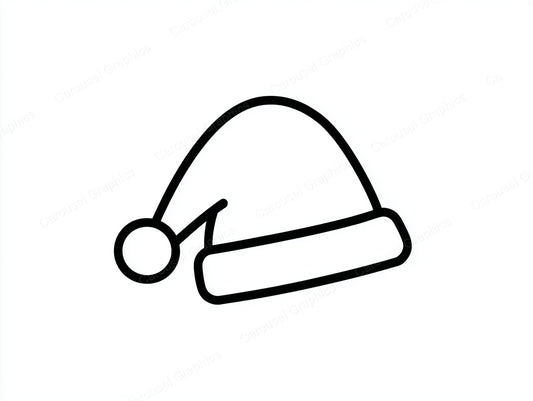 Santa Hat Vector Graphic preview