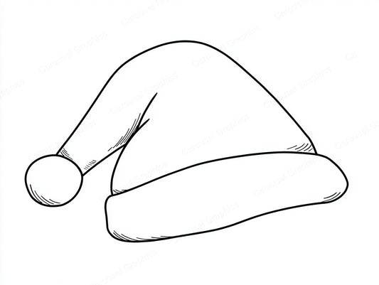 Santa Hat Vector Graphic preview
