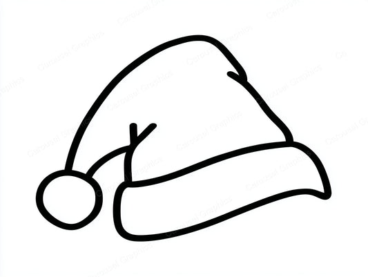 Santa Hat Vector Graphic preview