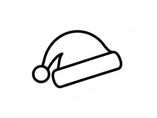 Santa Hat Vector Graphic preview