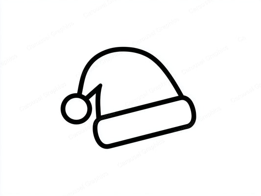 Santa Hat Vector Graphic preview