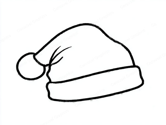 Santa Hat Vector Graphic preview