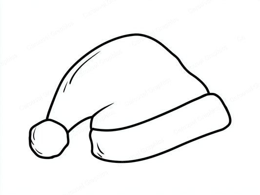Santa Hat Vector Graphic preview