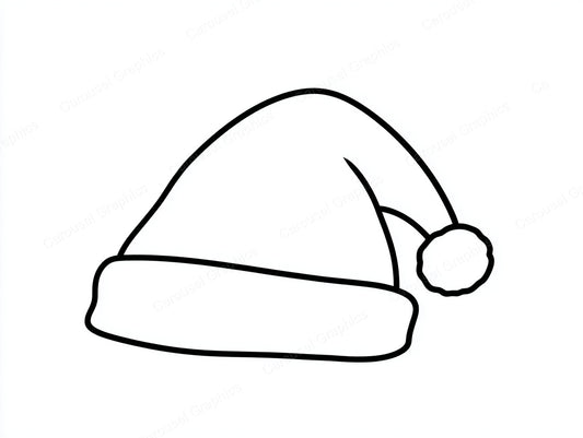 Santa Hat Vector Graphic preview