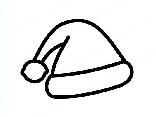 Santa Hat Vector Graphic preview