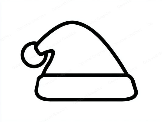 Santa Hat Vector Graphic preview
