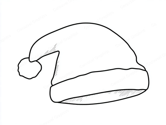 Santa Hat Vector Graphic preview