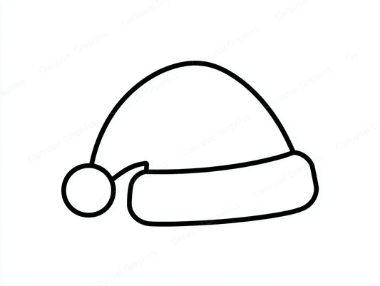 Santa Hat Vector Graphic preview