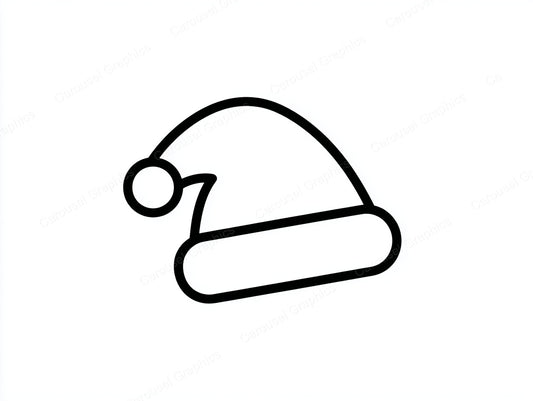 Santa Hat Vector Graphic preview