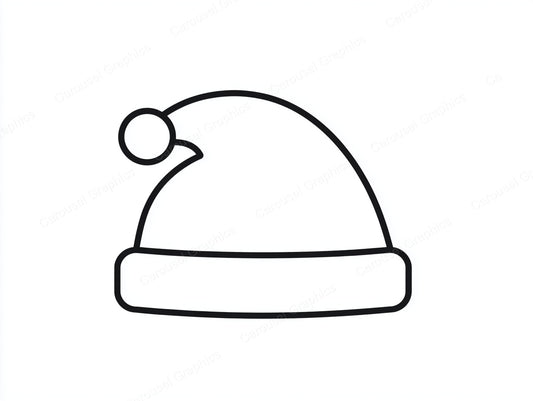 Santa Hat Vector Graphic preview