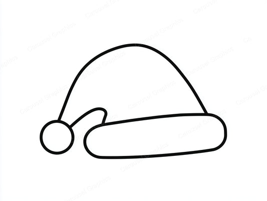 Santa Hat Vector Graphic preview