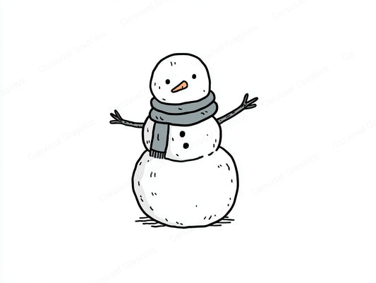 Snowmen Vector Graphic preview