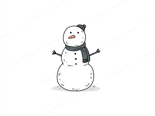 Snowmen Vector Graphic preview