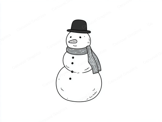Snowmen Vector Graphic preview