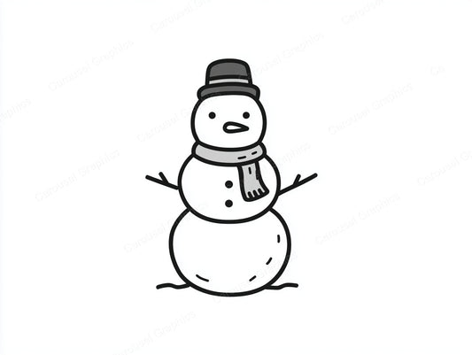 Snowmen Vector Graphic preview