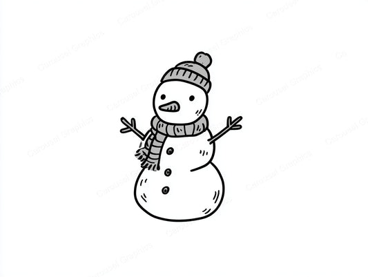 Snowmen Vector Graphic preview