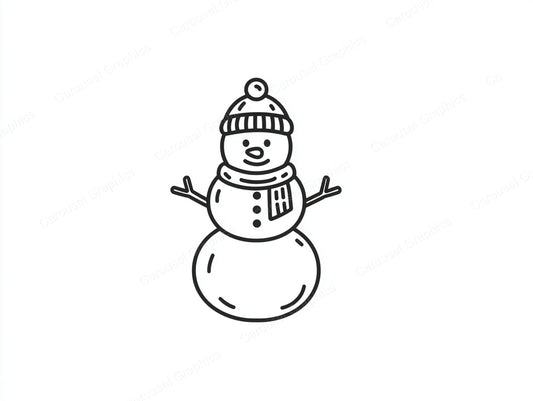 Snowmen Vector Graphic preview