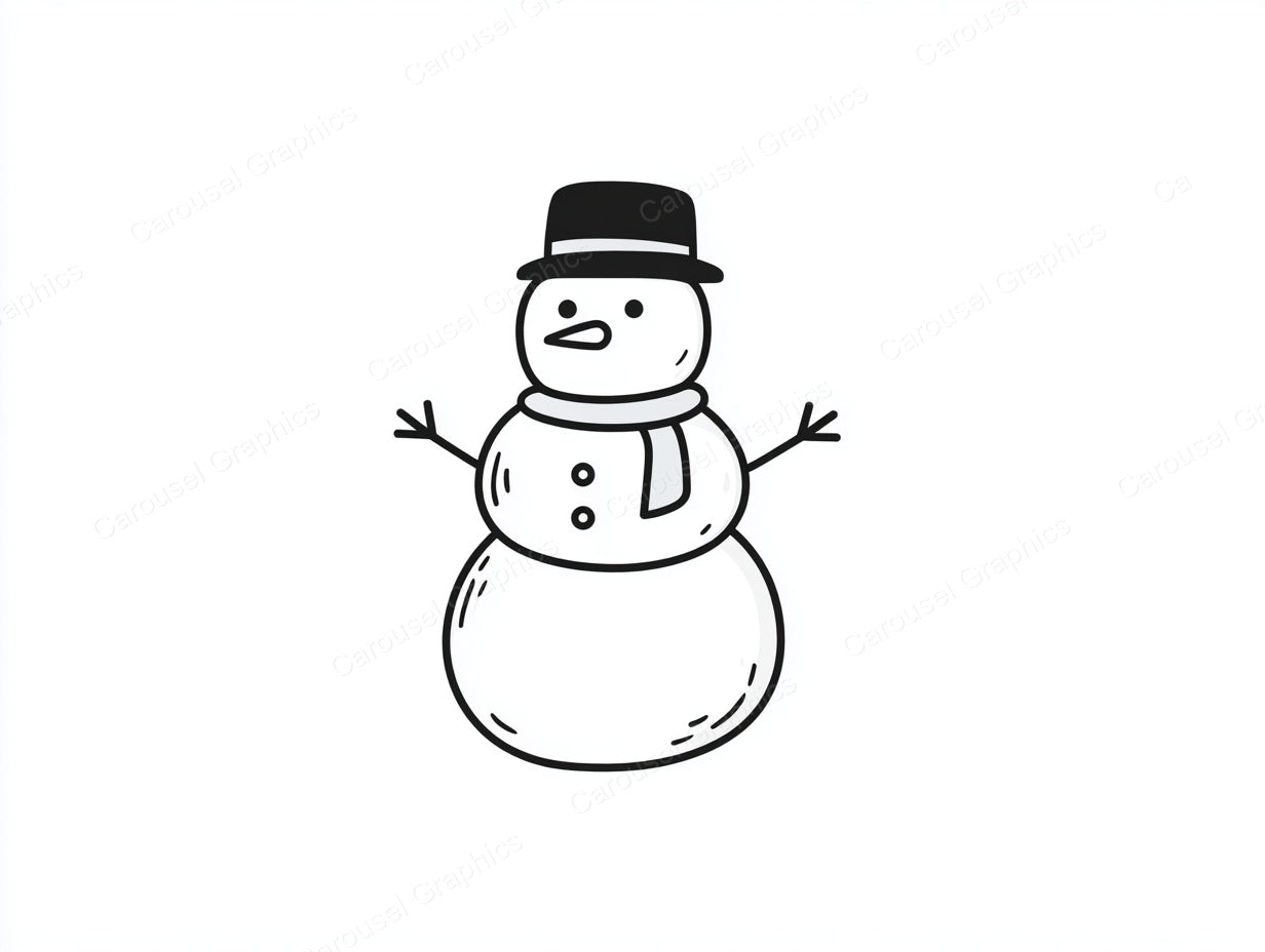 Snowmen Vector Graphic preview