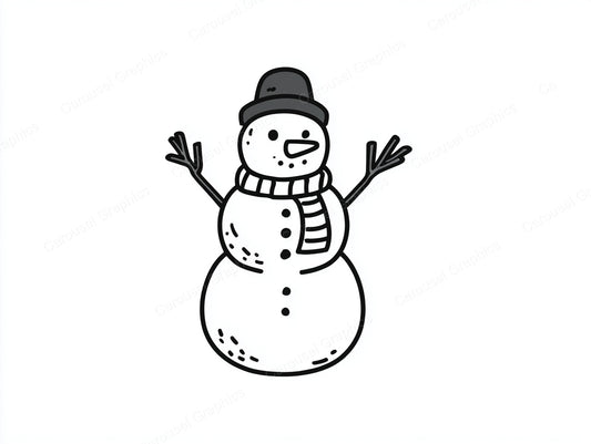 Snowmen Vector Graphic preview