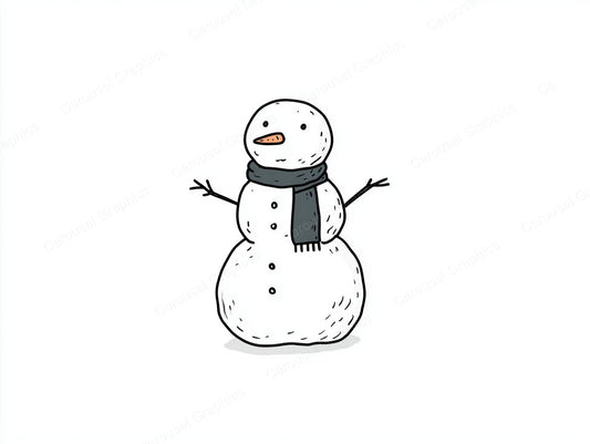 Snowmen Vector Graphic preview