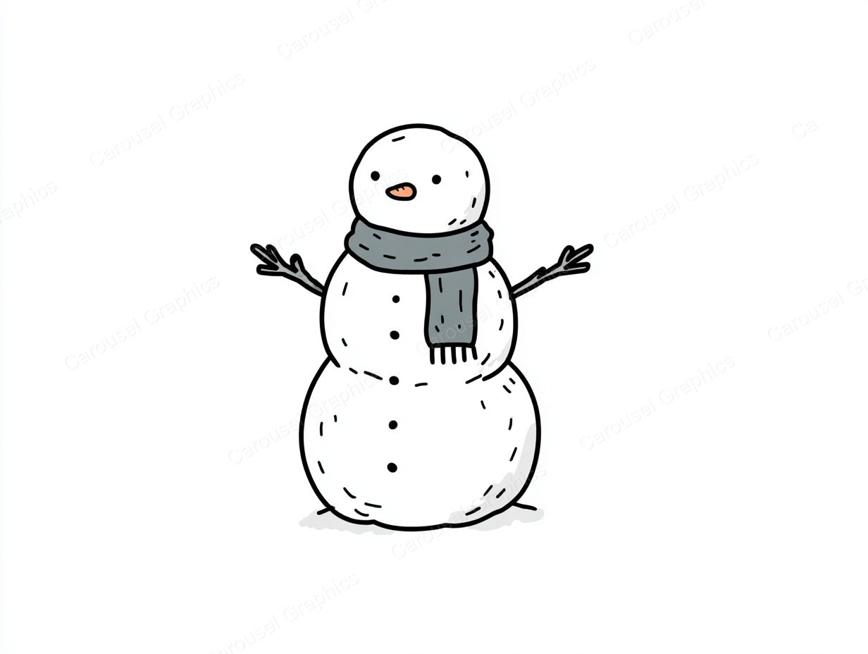 Snowmen Vector Graphic preview