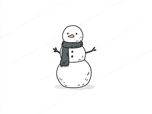 Snowmen Vector Graphic preview