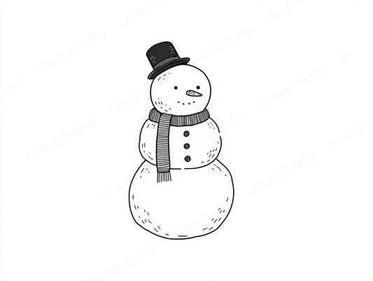 Snowmen Vector Graphic preview