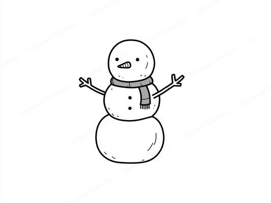 Snowmen Vector Graphic preview