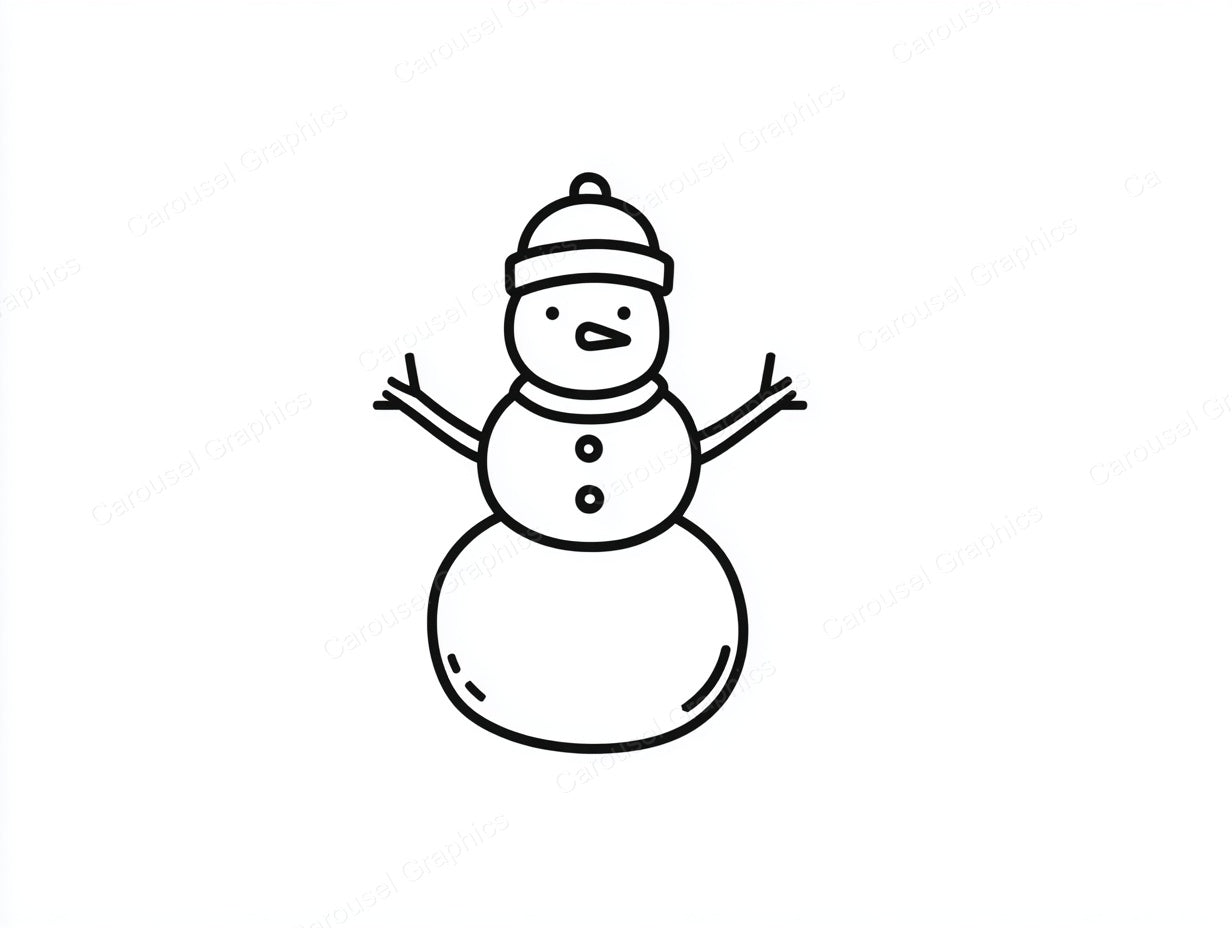 Snowmen Vector Graphic preview