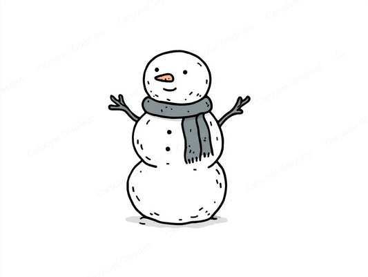 Snowmen Vector Graphic preview