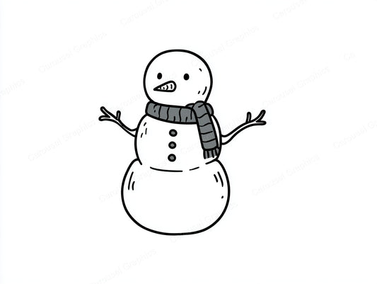 Snowmen Vector Graphic preview
