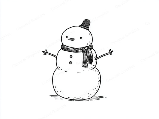 Snowmen Vector Graphic preview
